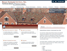 Tablet Screenshot of directnetserv.com